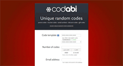 Desktop Screenshot of codabi.com