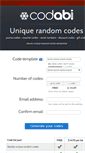 Mobile Screenshot of codabi.com